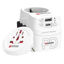 Skross PRO Light USB AC45PD - World utazó adapter (1.302474) (1.302474) mobiltelefon kellék