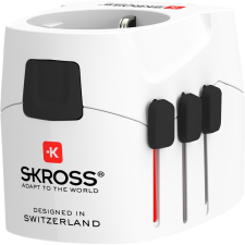 Skross Pro Light USB World Utazó Adapter (60601) kábel és adapter