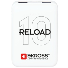 Skross Reload10 Powerbank 2xUSB 10000mAh fehér power bank