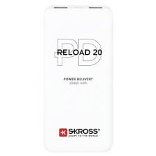 Skross Reload20 20000mAh USB/microUSB kábellel két kimenettel power bank power bank