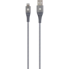 Skross Steel Line USB-A - Lightning adatkábel 120cm (SKCA0011A-MFI120CN) (SKCA0011A-MFI120CN) kábel és adapter