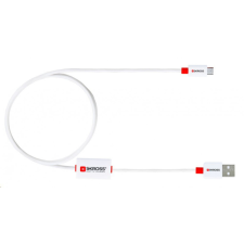 Skross USB -&gt; Micro USB kábel fehér-narancs (SKR-BUZZMICROUSBCABE) kábel és adapter