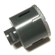 SKT gyémántfúró, gyémánt lyukfúró sarokcsiszolóra száraz / vizes 67 mm (skt355067) barkácsolás, csiszolás, rögzítés