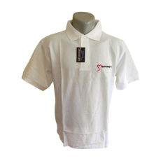  Slazenger fehér galléros férfi póló ÚJ (méret: M)