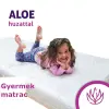  Sleepy-Kids gyermek 13 cm magas hypoallergén matrac Bamboo huzattal  90x200cm