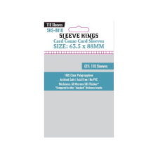 Sleeve Kings kártyavédő kártyajátékokhoz (110 db-os csomag) 63.5 x 88 mm társasjáték