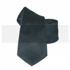  Slim nyakkendő - Fekete szövött