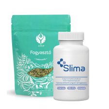Slima étrend-kiegészítő kapszula 60db + Ukko fogyasztó tea vitamin és táplálékkiegészítő