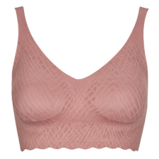SLOGGI Merevítő nélküliek ZERO Feel Bliss Bralette Barna EU XS melltartó