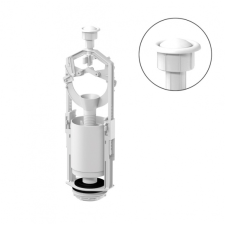 Slovarm Leeresztőszelep öblítőtartályhoz, START/STOP, fehér, 2, 2 1/4 621163 szaniter