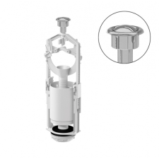 Slovarm Leeresztőszelep öblítőtartályhoz, START/STOP, króm, 2, 2 1/4 621164 szaniter