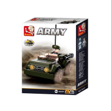  Sluban ARMY 8into1 M38-B0587F Jeep építkezés