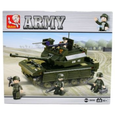 Sluban Army – Combat tank építőjáték készlet figurákkal barkácsolás, építés