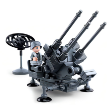 Sluban Army építőkészlet WW2 M38-B0680D Légvédelmi ágyú 96 db (LEGO kompatibilis) barkácsolás, építés
