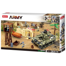 Sluban Army M38-B0713 háborús csata kreatív és készségfejlesztő