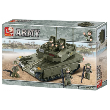 Sluban Army – Merkava nagy tank építőjáték készlet barkácsolás, építés