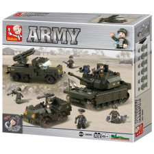 Sluban Army - Szárazföldi egység építőjáték készlet barkácsolás, építés