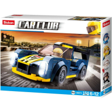 Sluban Carclub - Le Mans versenyautó építőjáték készlet barkácsolás, építés