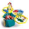 Sluban építőkészlet Bucket Bricks M38-B0829 Vödör kockákkal zöld 334 db (LEGO kompatibilis)