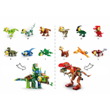Sluban építőkészlet Eggs Qbricks M38-B0796 Dino 1db (LEGO kompatibilis) barkácsolás, építés