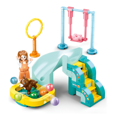 Sluban építőkészlet Girls Dream M38-B0970E Játszótér kutyáknak 90 db (LEGO kompatibilis) barkácsolás, építés