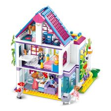 Sluban építőkészlet Girls Dream M38-B0974 Szórakoztató villa 727 db (LEGO kompatibilis) barkácsolás, építés