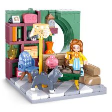 Sluban építőkészlet Girls Dream Mini Handcraft M38-B1016C Nappali 216 db (LEGO kompatibilis) barkácsolás, építés