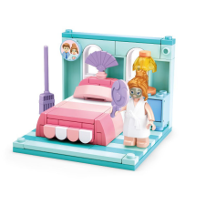 Sluban építőkészlet Handcraft M38-B0757F Hálószoba 109 db (LEGO kompatibilis) barkácsolás, építés