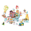 Sluban építőkészlet Happy Diary M38-B0962 Szórakoztató központ 1065 db (LEGO kompatibilis)
