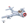 Sluban építőkészlet Model Bricks M38-B0983 MiG-15 sugárhajtású vadászrepülőgép 583 db (LEGO kompatibilis)