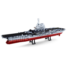 Sluban építőkészlet Models M38-B0698 Repülőgép-hordozó 1636 db (LEGO kompatibilis) barkácsolás, építés