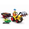 Sluban építőkészlet Town Farm M38-B0777 Traktor pótkocsival 110 db (LEGO kompatibilis)