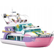 Sluban Girl's Dream - Álomjacht építőjáték készlet barkácsolás, építés