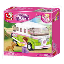 Sluban Girl’s Dream – Lakóautó építőjáték készlet barkácsolás, építés