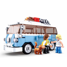  Sluban Happy bus építőkészlet barkácsolás, építés