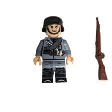 Sluban Katonai építőjáték figura - világháborús olasz katonafigura barkácsolás, építés