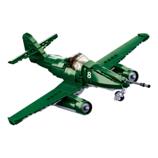 Sluban kompatibilis építőkészlet Army WW2 M38-B0977 Messerschmitt Me 262 vadászrepülőgép 338 db barkácsolás, építés