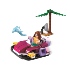 Sluban kompatibilis építőkészlet Girls Dream Holidays M38-B0600A légpárnás jármű 71 db barkácsolás, építés