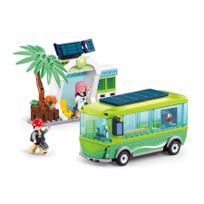 Sluban kompatibilis építőkészlet Metropolis M38-B1261 elektromos busz 262 db barkácsolás, építés