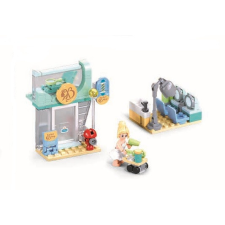 Sluban kompatibilis építőkészlet Metropolis M38-B1265D Fodrász 105 db barkácsolás, építés