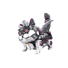 Sluban kompatibilis építőkészlet Pleyerid M38-B1112B mechanikus macska szürke-fehér 929 db barkácsolás, építés