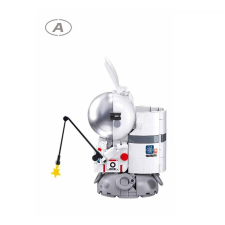 Sluban kompatibilis építőkészlet Pleyerid M38-P8001-PIA űrhajós a Marson A barkácsolás, építés