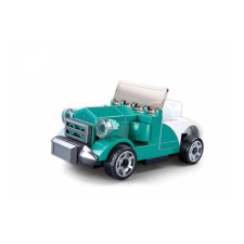 Sluban kompatibilis építőkészlet Power Bricks M38-B0933C Felhúzható kabrió 49 db barkácsolás, építés