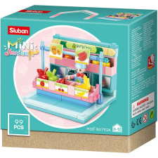 Sluban Mini Handcraft - Zöldséges építőjáték készlet barkácsolás, építés