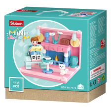 Sluban Mini Handkraft - Nappali építőjáték készlet barkácsolás, építés