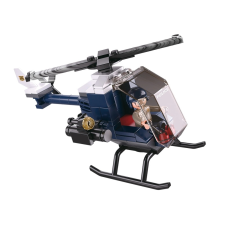 Sluban rendőrségi helikopter építőkészlet barkácsolás, építés