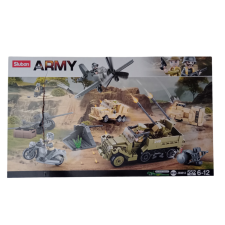 Sluban SÉRÜLT CSOMAGOLÁS! BONTATLAN! Sluban Army - A csata építőjáték készlet barkácsolás, építés