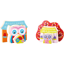 Small foot 3D puzzle baglyok a házban puzzle, kirakós