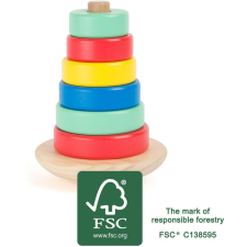 Small foot Egyensúlyozó Montessori torony, fsc készségfejlesztő