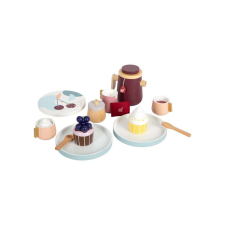 Small Foot - Fa kávé és tea készlet Tasty, 16 részes konyhakészlet